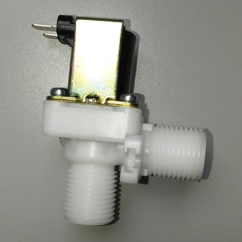 Нормально открытый Соленоидный клапан Материал ром вертикальный G1/2 внешняя резьба DC12/24 V/36 V для водоочистителя давление 0,02-0.8Mpa