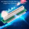 PCI Male to Female Riser Extension Card Adapter 90 Degree Angled Type 32bit straight line pipe cards For 1U IPC Chassis ► Photo 2/6