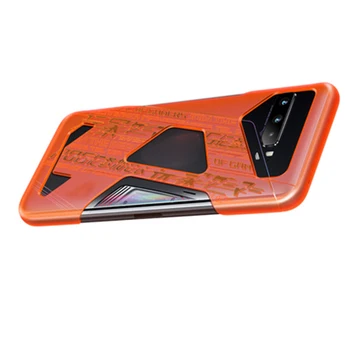 

Creative Glare Protective Phone Case for ROG Phone 3 Accessories Anti-knock Fluorescent Hollow Back Cover Shell