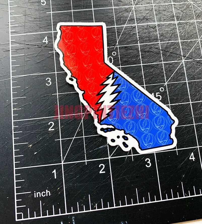 

Personality California CA Premium Sticker Car Decal Decoration Laptop