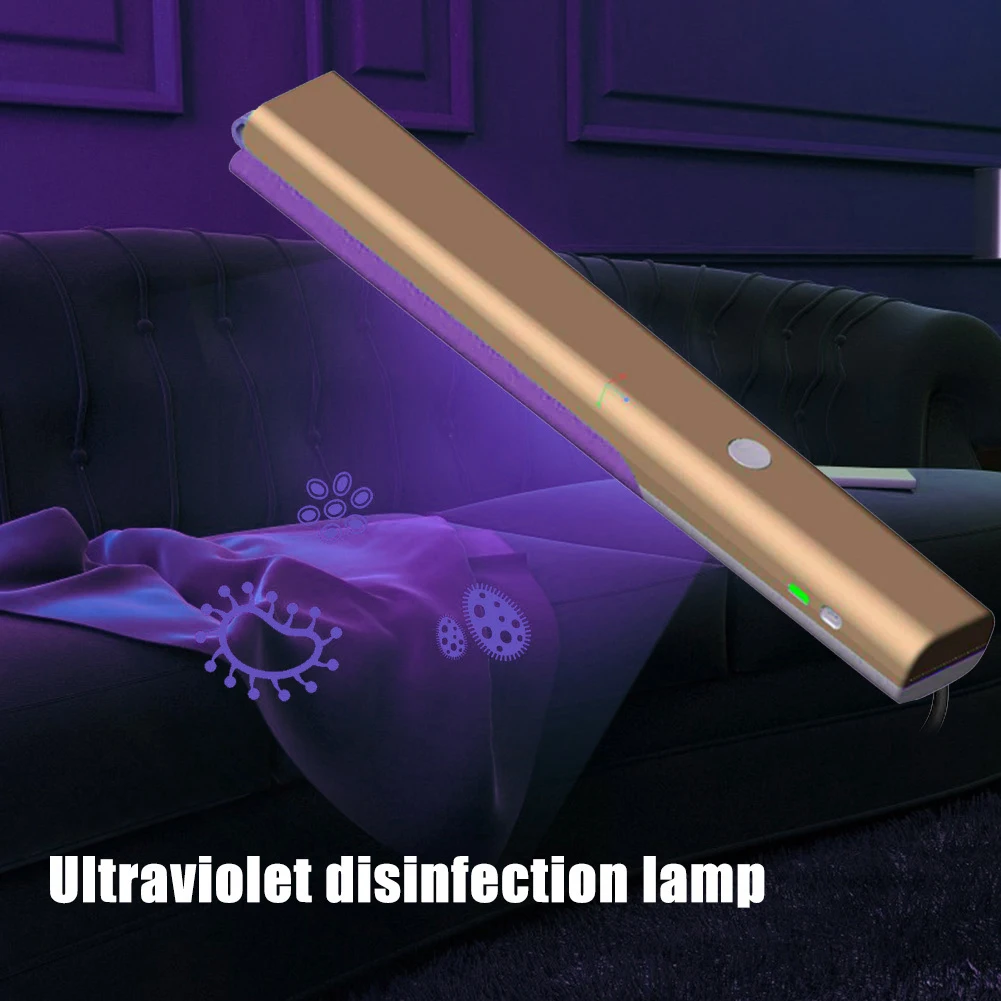 

UV Anti Virus Light Sterilizer Household UVC Disinfection Lamp 16LED Portable Germicidal Stick Lamp Handheld Disinfection Stick