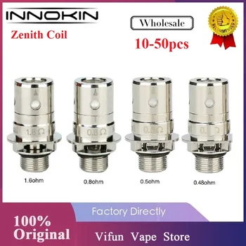 

Original Innokin Zenith Replacement Coil Cooler 1.6ohm/Warmer 0.8ohm Core Ecig Vape Coil for Innokin Zenith Atomizer/ Zlide Tank