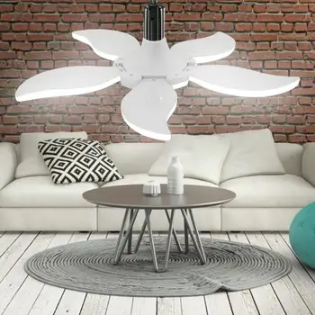 

E27 140LED 75W Foldable Bulb Light High Bright 220V Constant Current Garage Lamp Low Power Consumption High Brightness