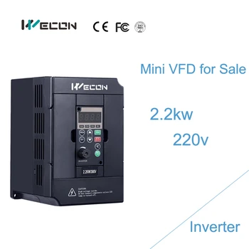 

WECON VFD Inverter 220V 2.2KW Three Phase for Motor Speed Control with Good Price