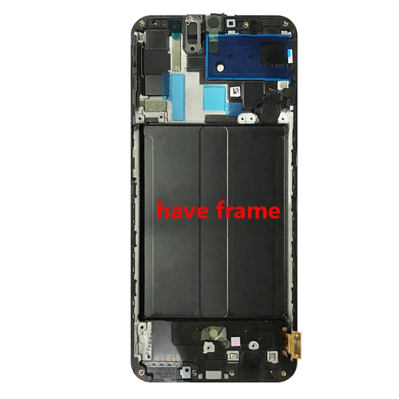 ЖК-дисплей для samsung Galaxy A70 lcd A705 A705F SM-A705F-дисплей кодирующий преобразователь сенсорного экрана в сборе A70 для samsung A70 lcd - Цвет: A70-have Frame