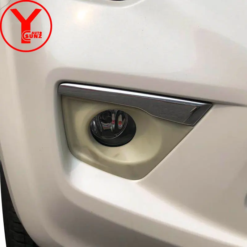 YCSUNZ ABS передняя противотуманная фара крышка для nissan terra хромированные каркасы фонарей части внешние для nissan terra аксессуары