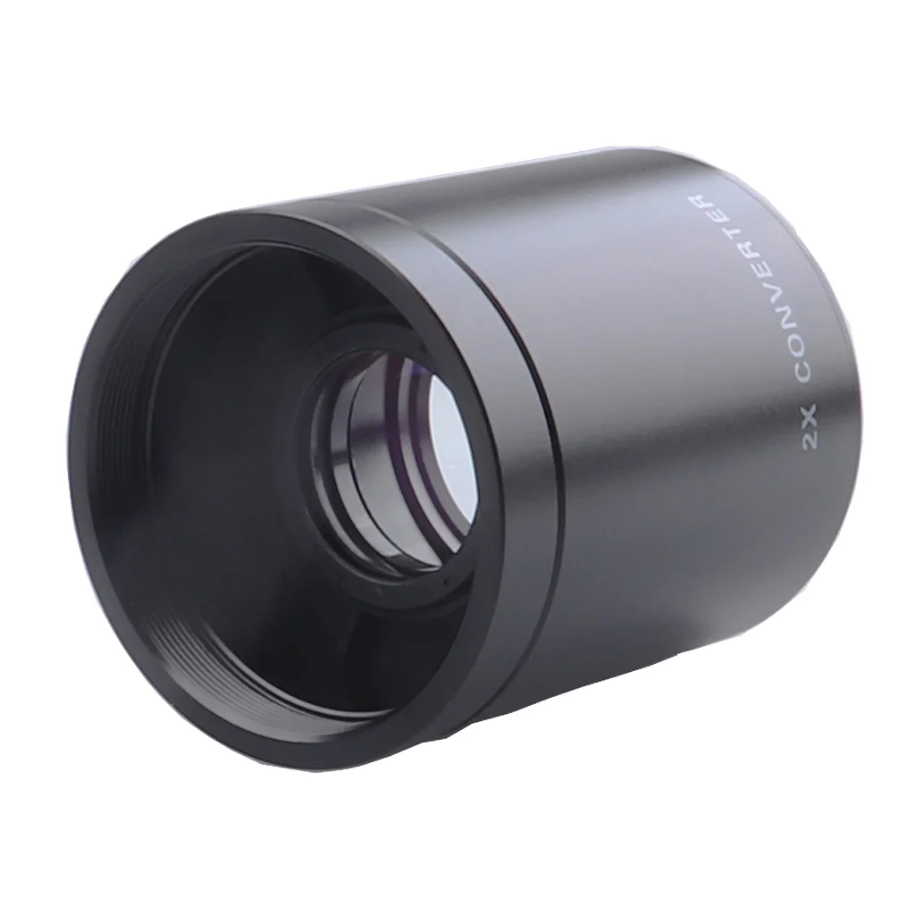 2X Teleconverter for Bower, Rokinon, Vivitar, Samyang, 500mm 800mm & 650-1300mm T-Mount Lens