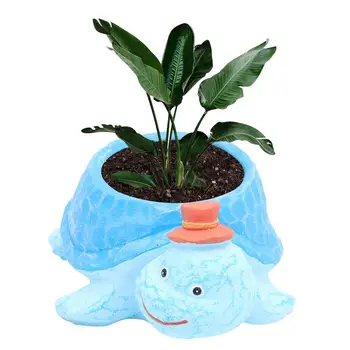 

1pc Flower Pot Garden Accessories Plant Pot Macetas Planter Macetero Cartoon Durable Flower Pot For Flower Succulents Plants