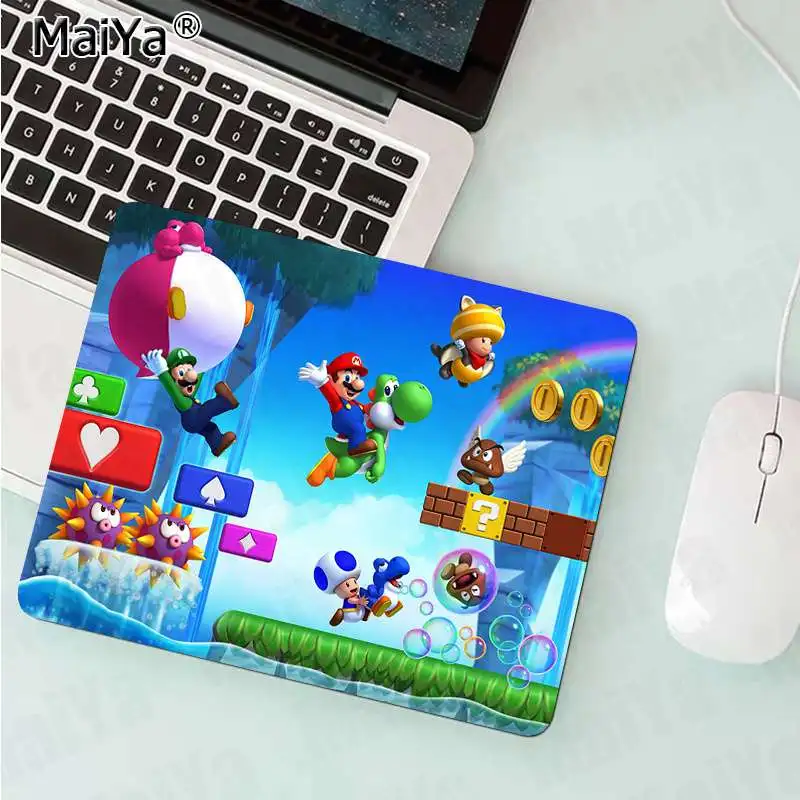 MaiYa super mario bros высокоскоростной коврик для мыши резиновый компьютерный игровой коврик для мыши