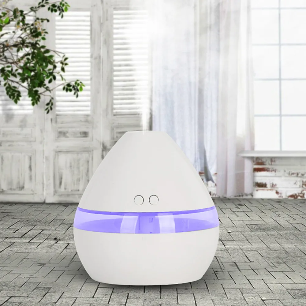 300ML USB Electric Aroma Air Diffuser Wood Ultrasonic Air Humidifier Essential Oil Aromatherapy Cool Mist Maker For Home 1207Z