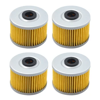 

4pcs Oil Filter For HONDA XR250 SUPER 1997-2004 XR350R 1983-1987 XR400 R 2004 XR440 R/SM 1996-2004 XR500 1981-1985