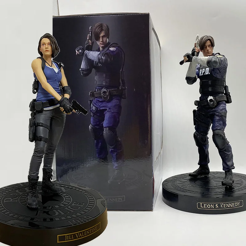 Leon S Scott Kennedy Jill Valentine Action Figure Collectable Game Character Model Toy 30cm Action Figures Aliexpress
