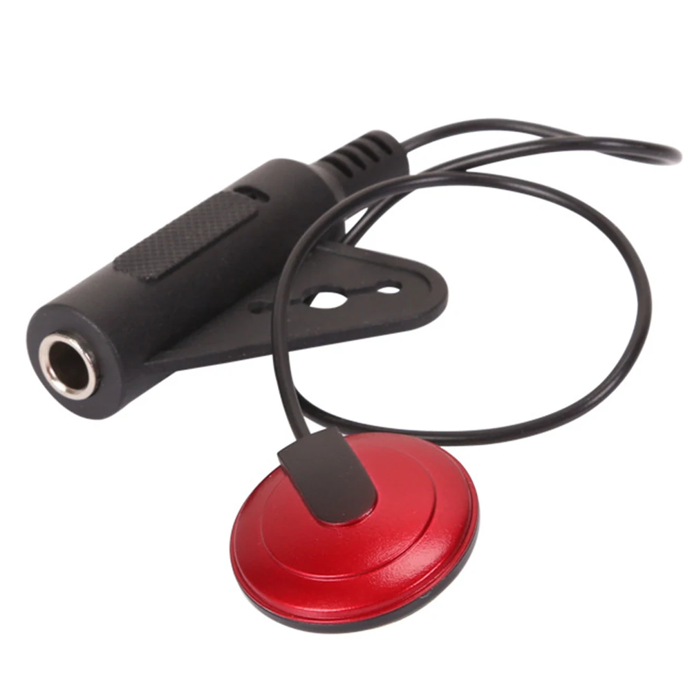 Easy Install Sound Amplifier Receiver Guitar Pickup Piezo Contact Microphone Portable Violin