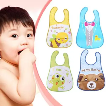 

Cartoon Baby Kids Bibs Waterproof Saliva Towel Bib Feeding Bandana Apron