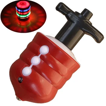 

5 Pcs/pack Luminous Gyros Children Funny Toy Colorful Flash LED Light Spinning Gyro Gyroscope Kids Birthday Gifts