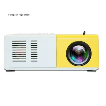 

YG300 Household Mini Micro Projector LED Entertainment Portable 1080 High-definition Projector Manufacturers Direct dropshipping