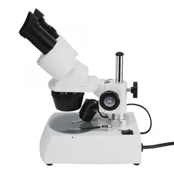 

Binocular Microscope With Led Lights 20X-40X Students Research Forward Binocular Microscope with Upper and Lower LED