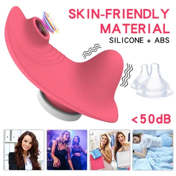 Mini Clitoris Sucker Female Clit Sucking Vibrator For Women Remote Control With Sexy Panties Clitoral Stimulator Adults Sex Toys 5