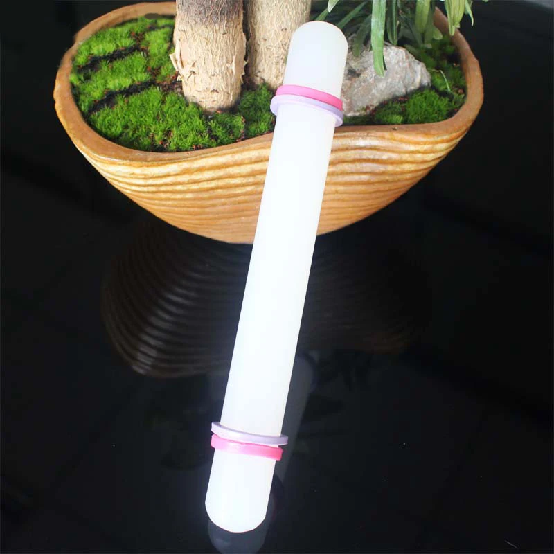 Solid acrylic rod light clay ramming rod rolling pin soft clay tools DIY hand accessories