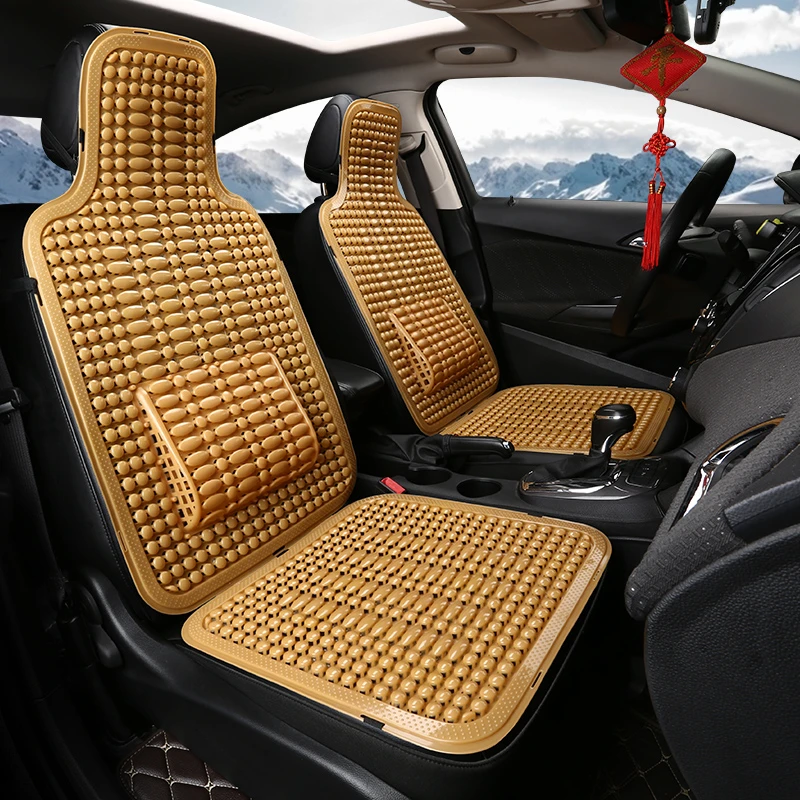 Universele Zomer Autostoel Koele Kussen Pvc Kralen Massage Auto Stoel Cover  Met Zachte Taille Mat Ademend Duurzaam 1Pcs|Automobiles Seat Covers| -  AliExpress