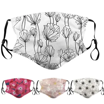 

1pc Face Mask Washable Proof Protect Face Mouth Cover Outdoor Youre Too Close Mask Mouth Mask Windproof Face Masks Mascarilla