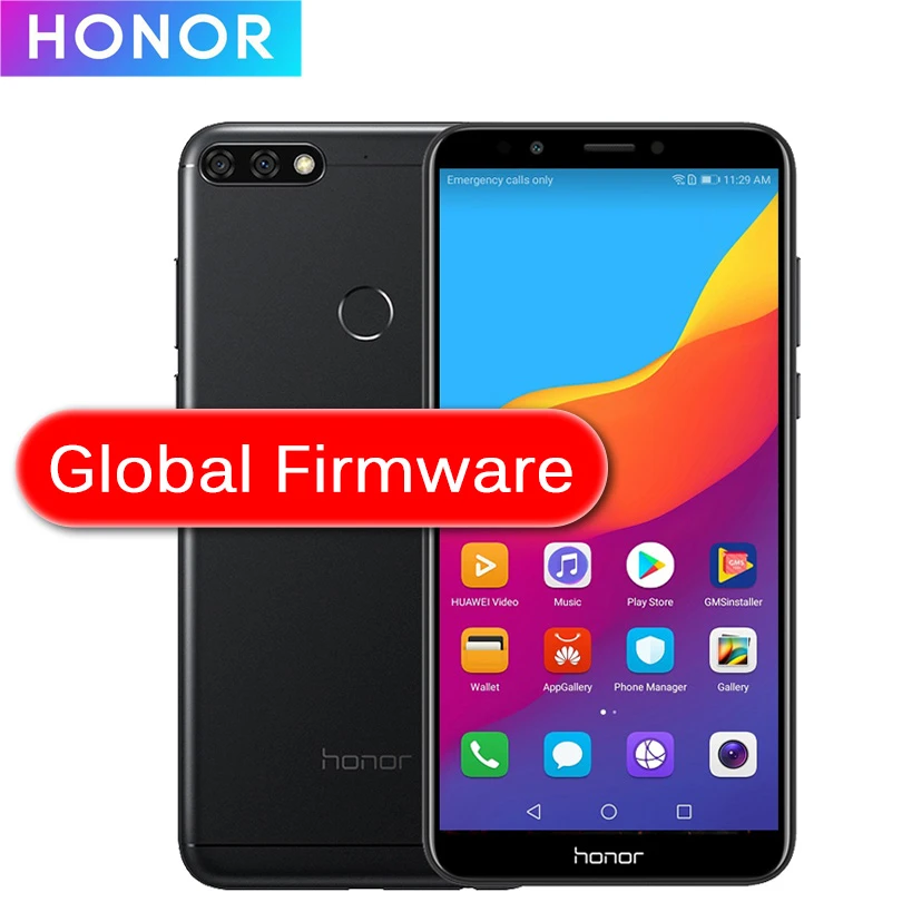 Original Huawei Honor 7A Play 32GB Snapdragon 430 Octa Core 5.7 inch Front 8.0MP Rear 13.0MP 720P 3000mAh WIFI best android cellphone