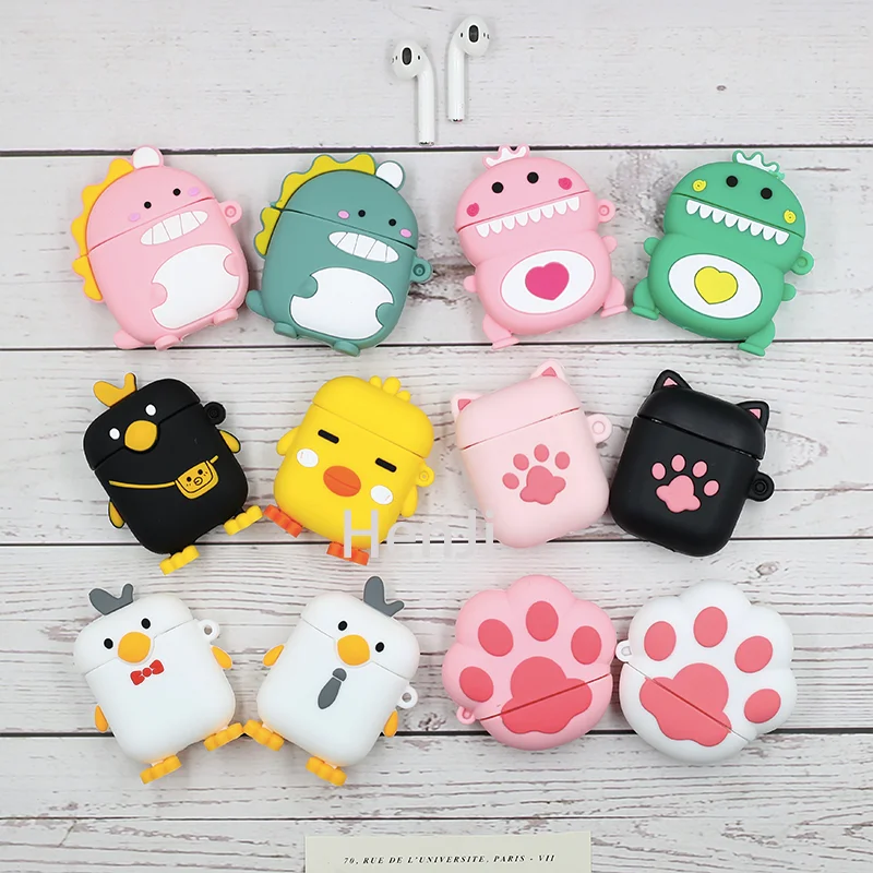 Custodia In Silicone 3D Coque Super Cute Bros Per Air Pod 1 2 Cover Per Auricolari Per Apple Airpods Custodie In Silicone Funda