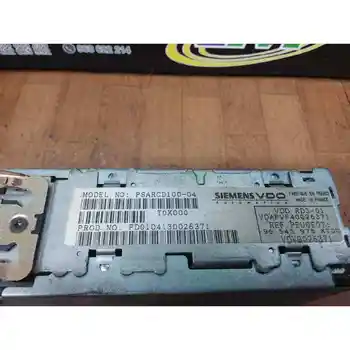 

RADCD10004 AUDIO SYSTEM/RADIUS CD PEUGEOT 206 SALOON