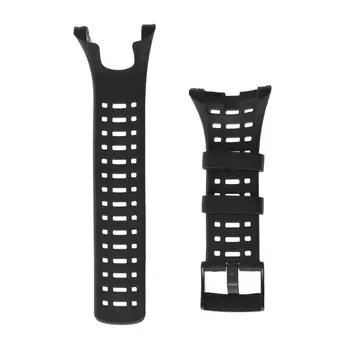 

24mm TIMELEE Rubber Watch Replacement Strap for Suunto Ambit 3 Peak / Ambit 2