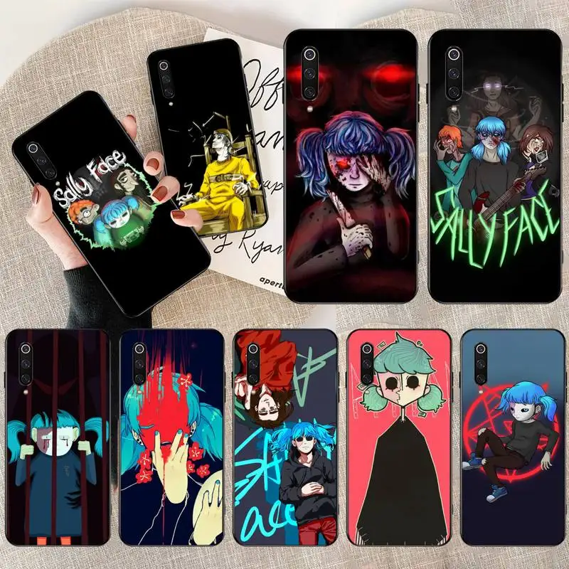 

NBDRUICAI Sally Face Game Coque Shell Phone Case for Redmi Note 8 8A 7 6 6A 5 5A 4 4X 4A Go Pro Plus Prime