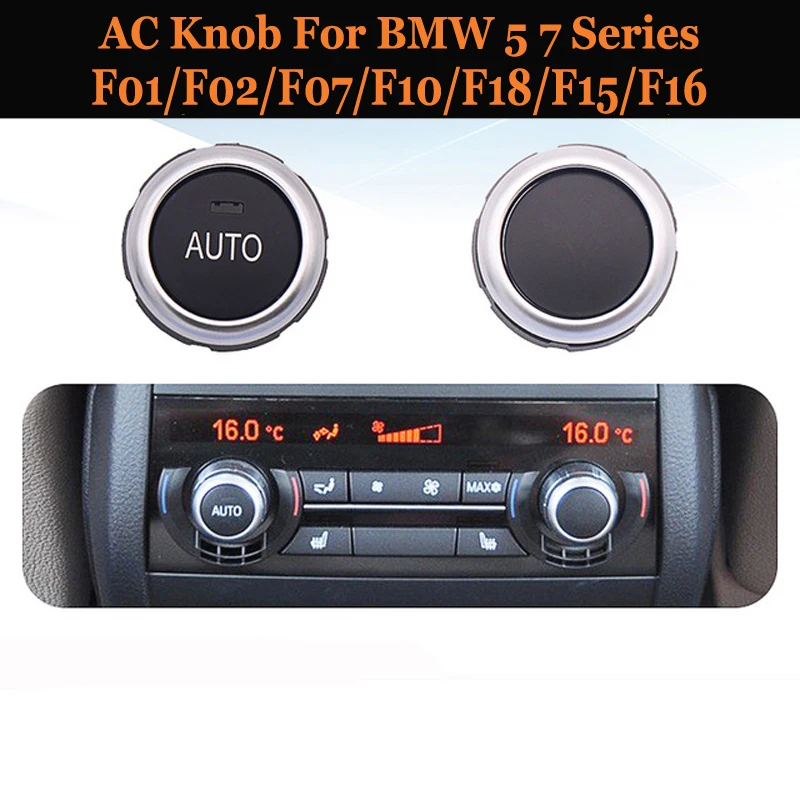 B-M-W Air Conditioning Knob X6 F16 X5 F15 Climate Control Knob Button Repair Kit Heat Switch Compatible for B-M-W 5 Series F10 F11,6 Series F12 F13,7 Series F01 F02
