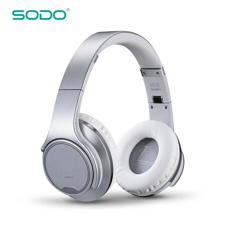 Беспроводные наушники SODO MH-1 2 в 1 Hi-Fi стерео Bluetooth-совместимые наушники-вкладыши 5 0