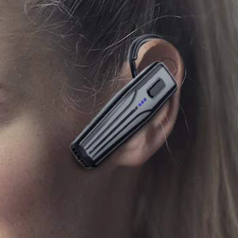 Bluetooth-гарнитура обновленная Bluetooth V5.0 с 15 часами работы в режиме разговора, легкий шумоподавление bluetooth-наушник для телефона/