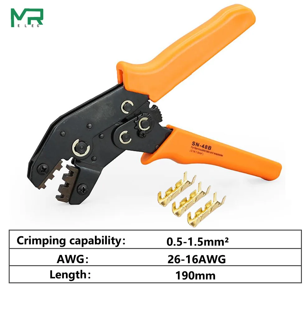 SN Series 8 kinds of collets European bare terminal 28B/48B/02C /06 / 16WF/06WF 2.8 4.8 6.30 Tool parts modules one set jaws
