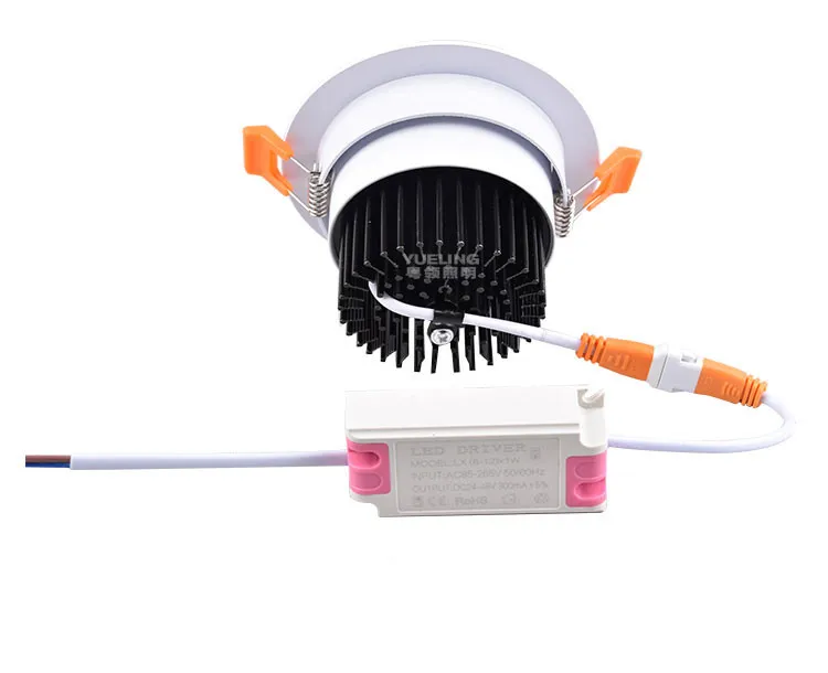 Super Brightness AC85-230V LED COB Dimmable Downlights 3W 5W 7W 9W 12W 15W LED Ceiling Lamp Spot Light led downlight,recessed ceiling spotlight