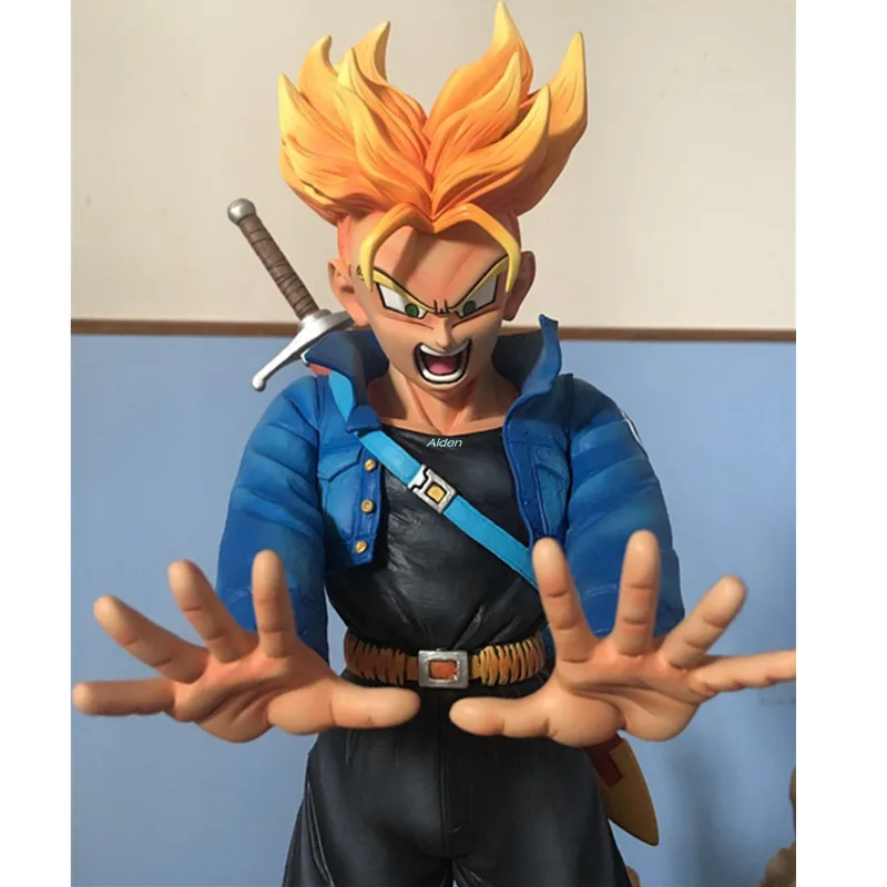 1" Dragon Ball Z статуя Супер Saiyan бюст Torankusu полноразмерный портрет GK экшн Коллекционная модель игрушечная коробка 30 см Z2584