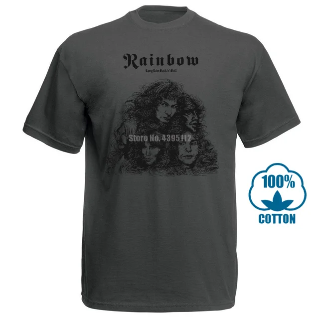 rainbow band t shirt