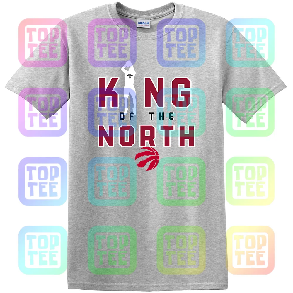 Toronto футболка Raptors Majestic King Of The North Футболка-черный