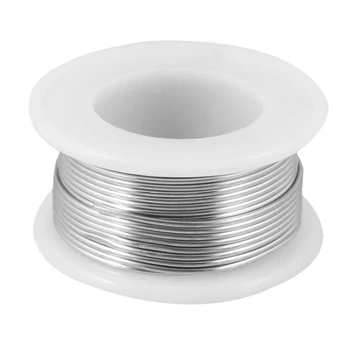 

1.2% Flux 1mm Diameter Tin Lead Soldering Rosin Core Wire Silver Tone