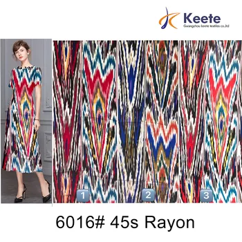 

6016-6021#sell by yards, rayon printed flora printed fabrics,145cm width cheap price
