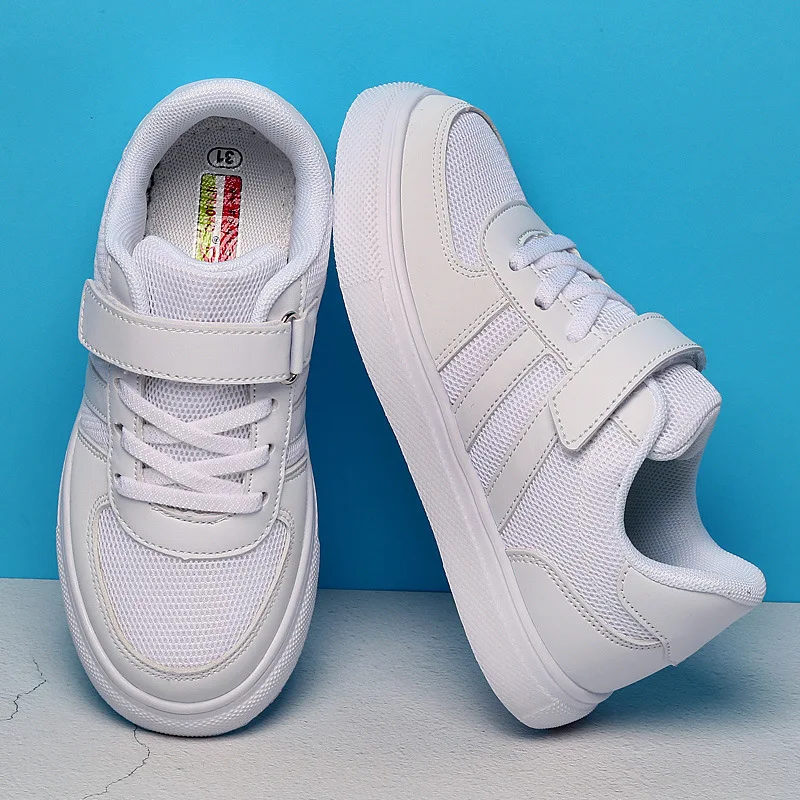 

Spring And Autumn Children White Shoes Mesh Shoes Breathable GIRL'S Shoes Small White Shoes Sport Shoes Young STUDENT'S Shoe BOY