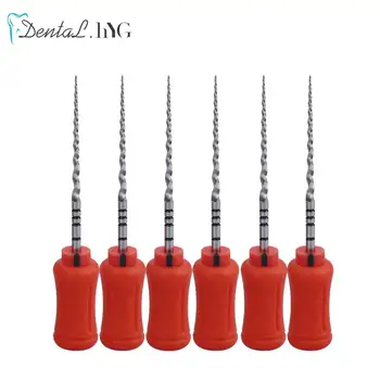 

6Pcs/set Dental Root Canal Files Dental Instrument Hand Files Heat Activation Hand Use