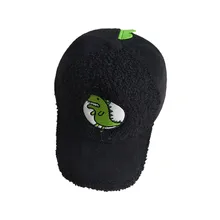 Детская бейсболка с рисунком динозавра и животных; осенне-зимняя теплая детская Кепка с регулируемой регулировкой; viceras para mujer