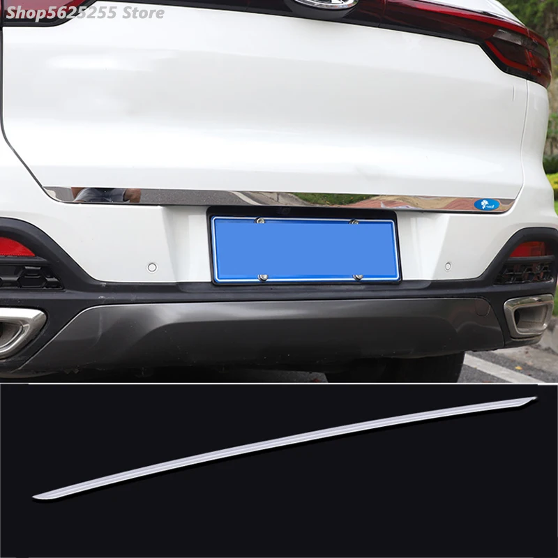 

Rear Trunk Lid Tailgate Cover Trim for Chery Tiggo 8 Plus 2019 2020 2021 2022 Stainless Steel Hatch Door Handle Molding Strip