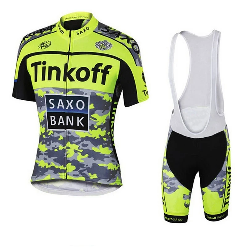 Tinkoff Conjunto de deportiva para Ciclismo, Maillot para bicicleta de montaña, Ropa Saxo Bank, GEL 9D, de ciclismo| - AliExpress