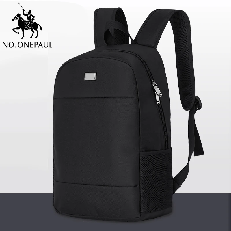 NO.ONEPAUL, мужской Школьный Рюкзак Для Путешествий, рюкзак для ноутбука, мужской повседневный брендовый рюкзак с интерфейсом USB, Женская водонепроницаемая сумка - Цвет: 6001-D-1C