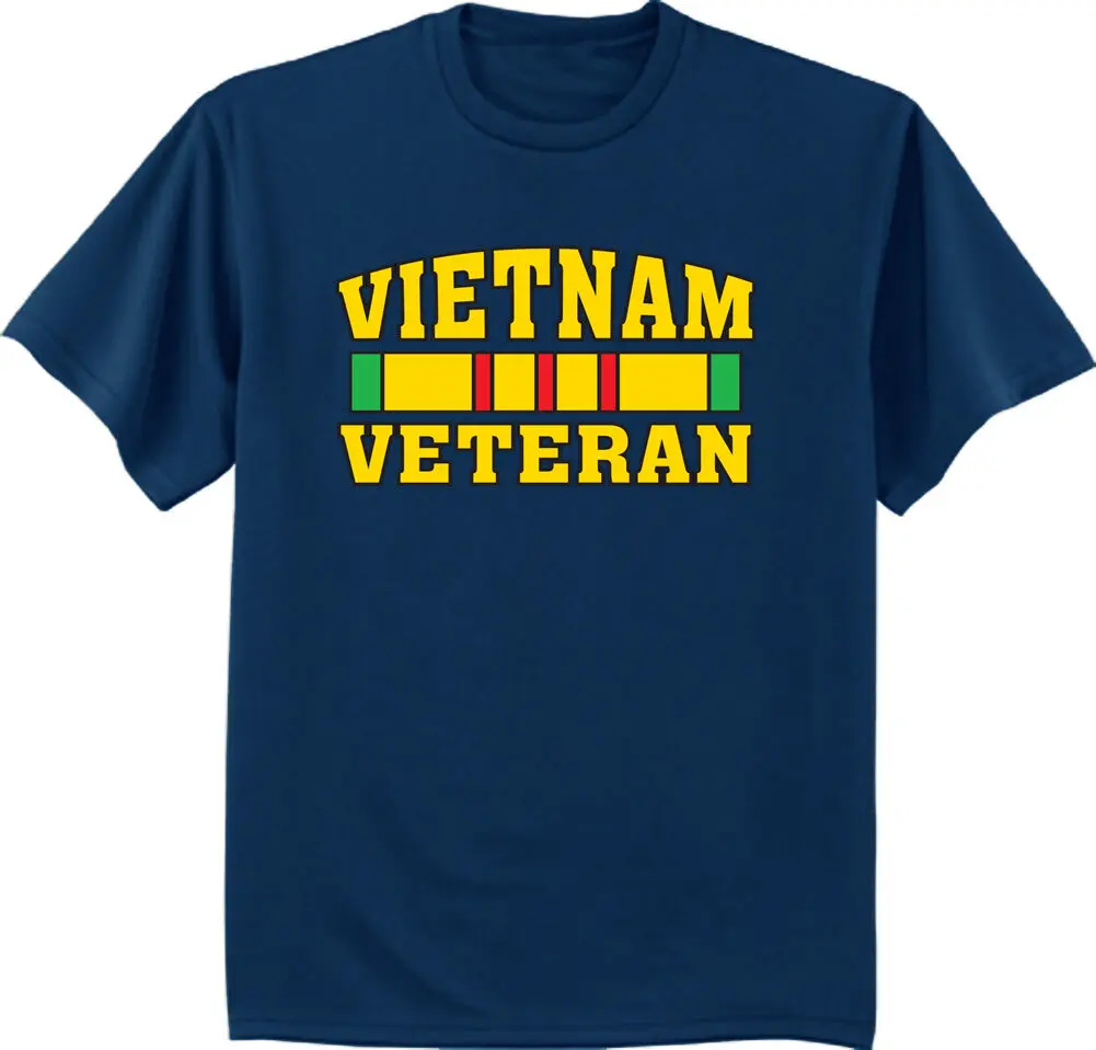 Мужская футболка vietnam Veteran Shirt армейская темно Морская морская флотская военно