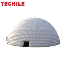 Заказной размер открытый огромный жир надувная круглая купольная палатка для спортивных мероприятий