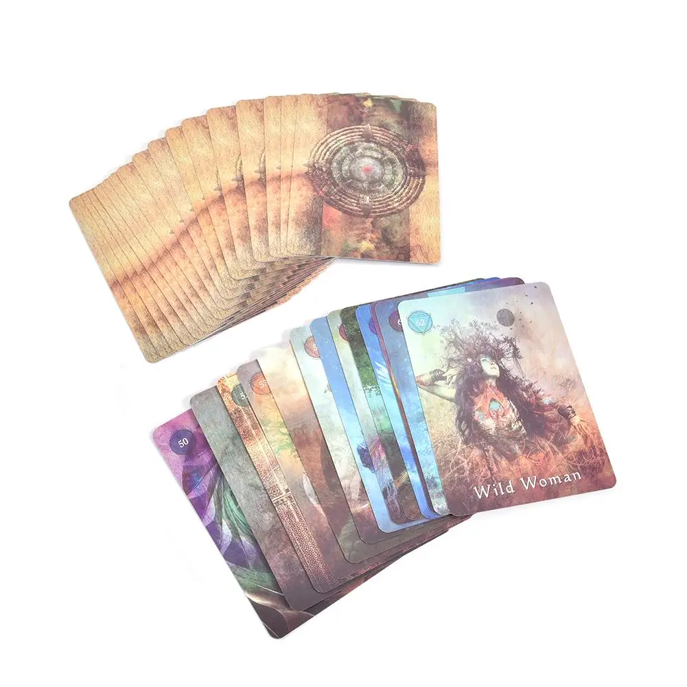 64 шт. мистические карты Таро шамана английская версия игровые карты колода игровые доски семейные вечерние настольные игры Высокое качество карты