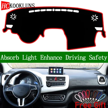 

For JAC IEV6E 2017 2018 2019 Dashboard Cover Sun Shade Dash Mat Pad Carpet Car Stickers Interior Accessories